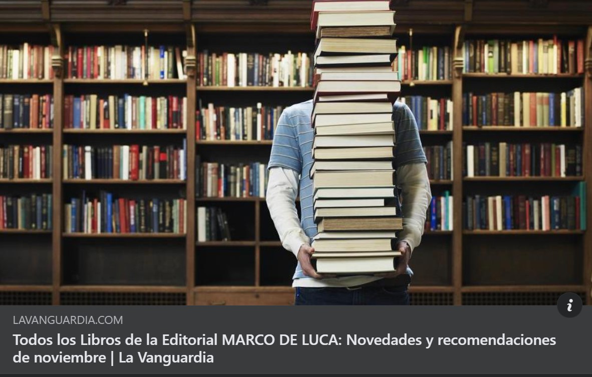 truffa sentimentale, quotidiano spagnolo, marco de luca, la vanguardia, libro